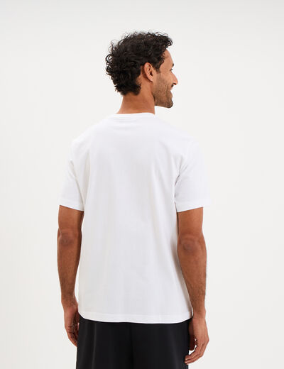 T-shirt manches courtes coton Champion blanc homme