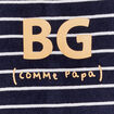 Pyjama dors-bien effet polaire bleu marine bébé garçon