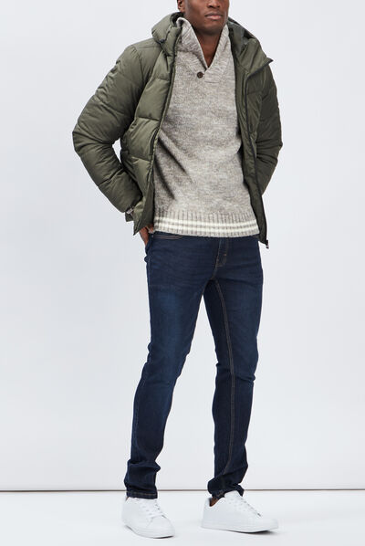 Jeans coupe skinny denim brut homme