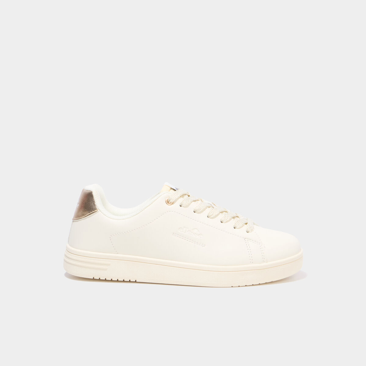 Tennis basses avec lacets Ellesse Jerry jaune or femme