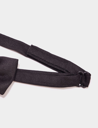 Noeud papillon noir garçon