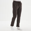 Pantalon de pyjama gris fonc&eacute; homme