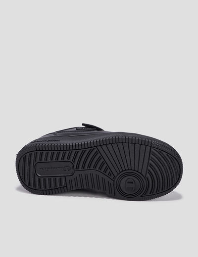 Tennis à lacets Champion Rebound noir garçon