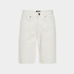 Bermuda droit 5 poches en jean Creeks denim blanc homme