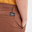 Pantalon chino slim stretch camel homme