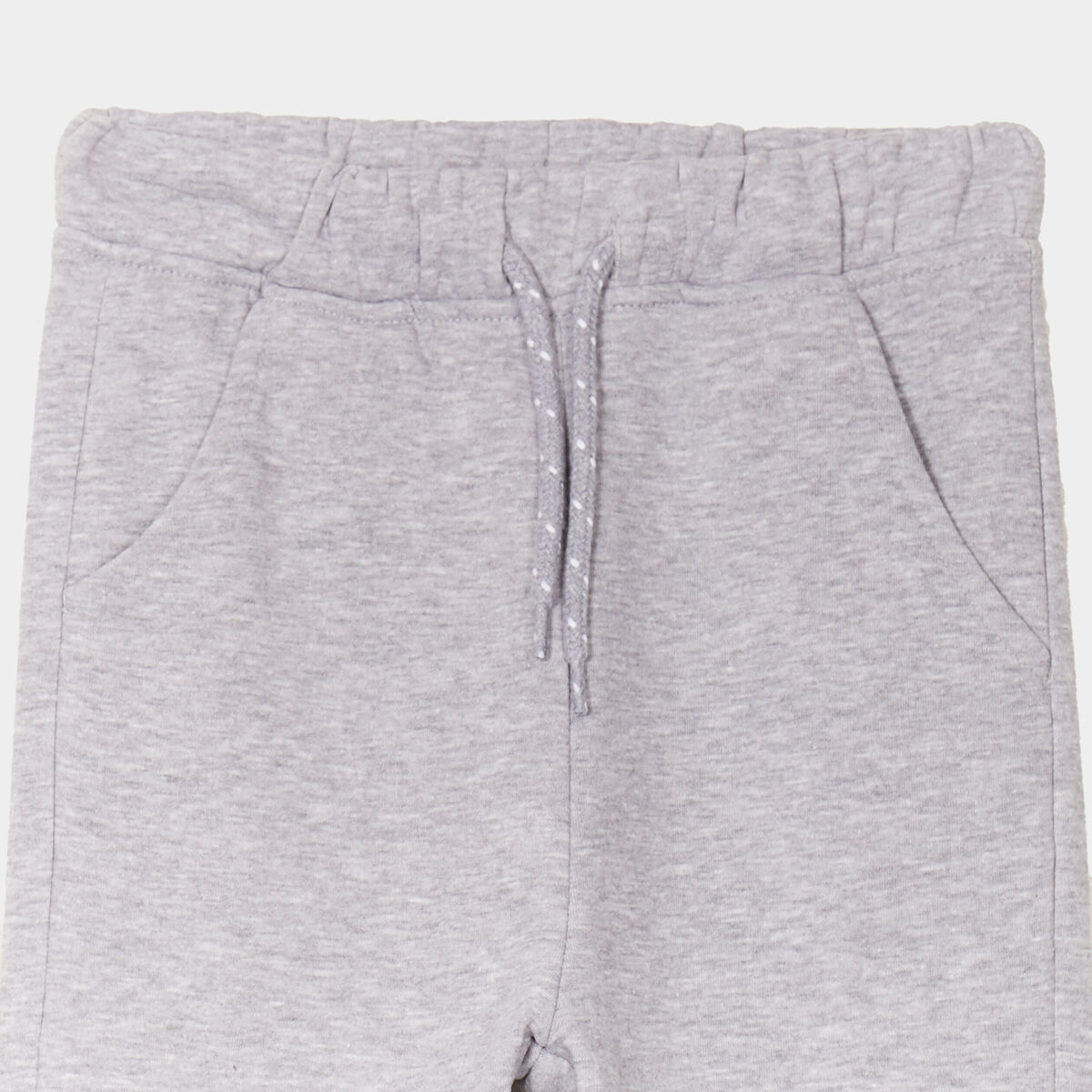 Pantalon de jogging taille élastiquée gris clair garçon
