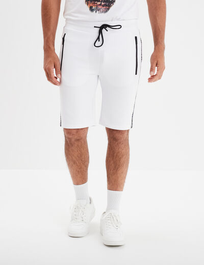 Short de jogging Liberto blanc homme