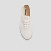 Tennis en toile à lacets Creeks blanc femme