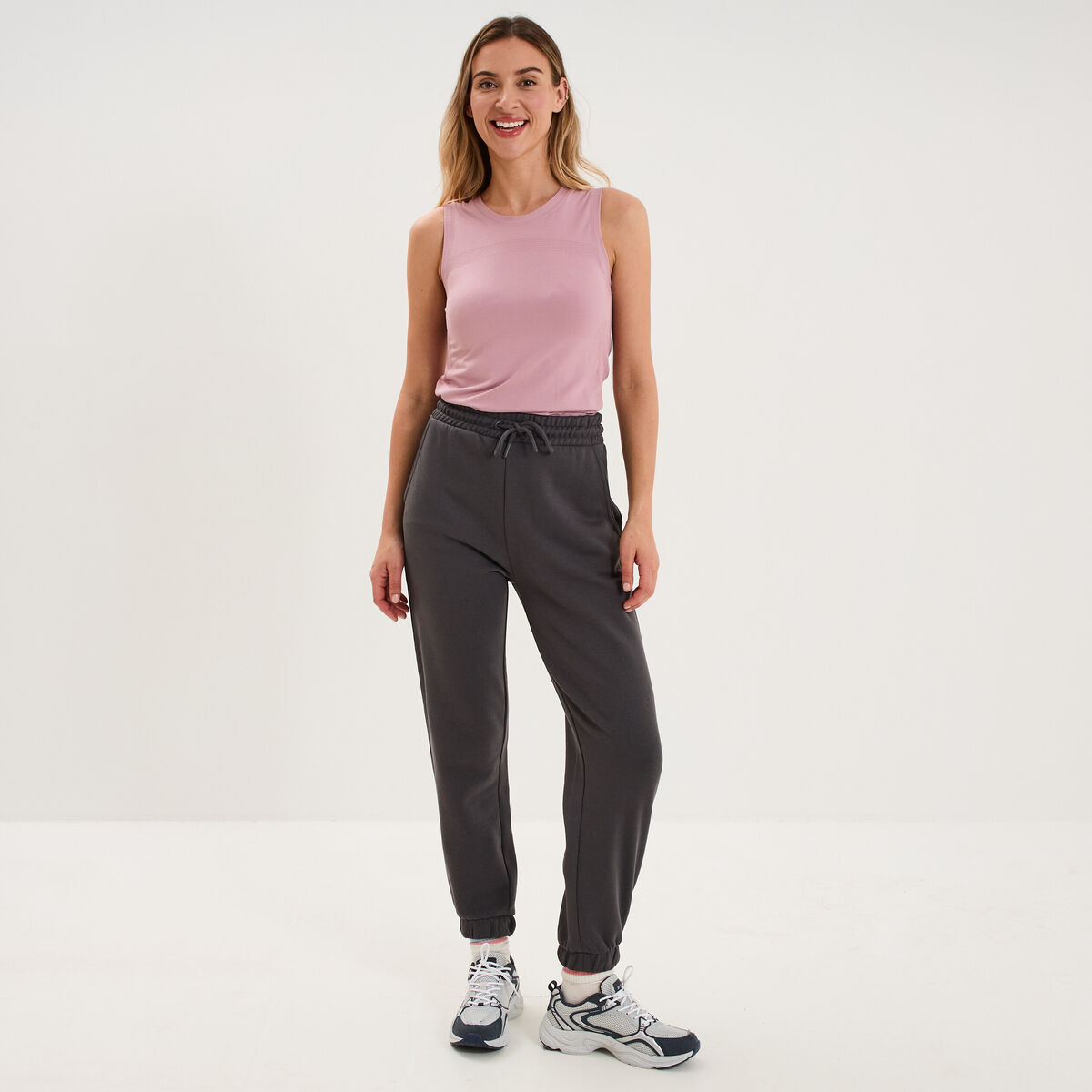 D&eacute;bardeur de sport fluide mauve femme