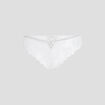 Tanga en dentelle ivoire femme