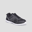 Baskets running à lacets Rumba noir garçon