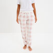 Pantalon de pyjama rose femme