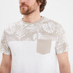 T-shirt à manches courtes 1 poche Creeks gris clair homme