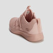 Baskets running Skechers Mega Glam rose clair femme