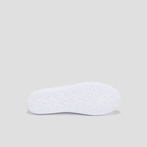 tennis en toile a lacets blanc femme Tennis en toile à lacets blanc femme