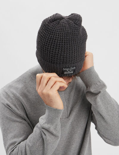 Bonnet Creeks gris foncé homme