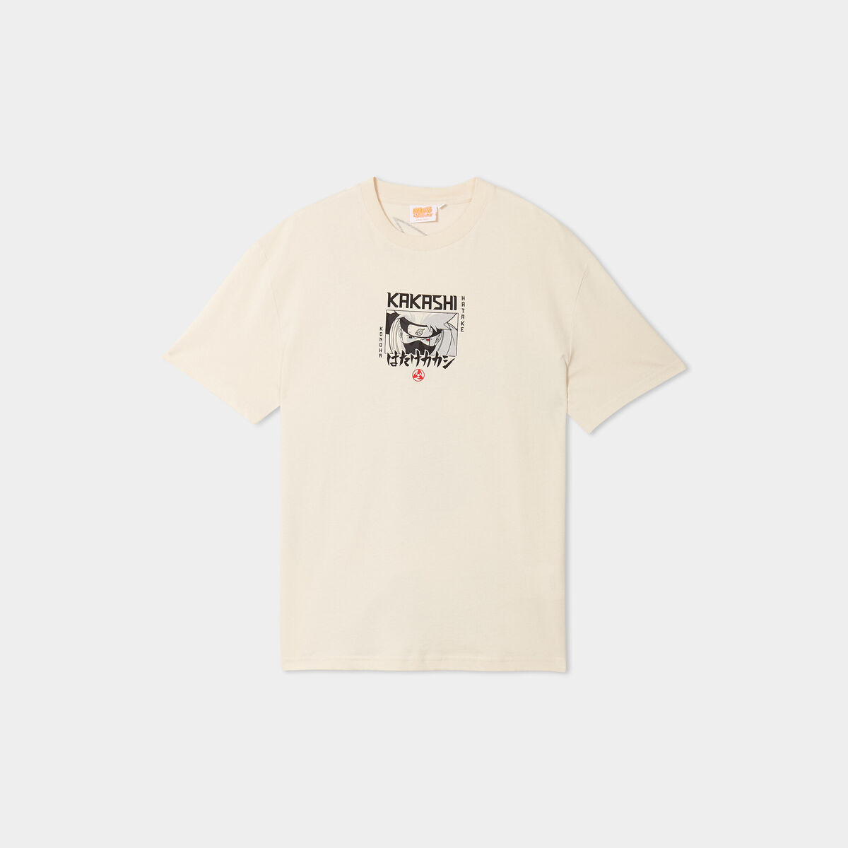 T-shirt manches courtes Naruto Kakashi sable homme