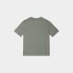 T-shirt oversize 1 poche manches courtes vert kaki garçon