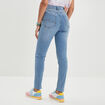 Jeans skinny taille haute Liberto denim double stone femme