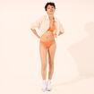 Bas de maillot de bain orange femme