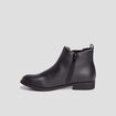 Bottines chelsea &agrave; clous noir fille