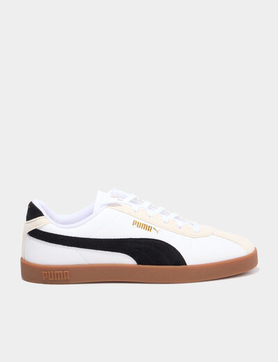 Tennis basses &agrave; lacets Puma Club noir homme