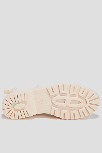 Bottes de pluie chelsea sable femme