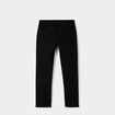 Pantalon regular avec poches noir gar&ccedil;on