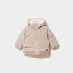 Parka &agrave; capuche doubl&eacute;e sable b&eacute;b&eacute; gar&ccedil;on