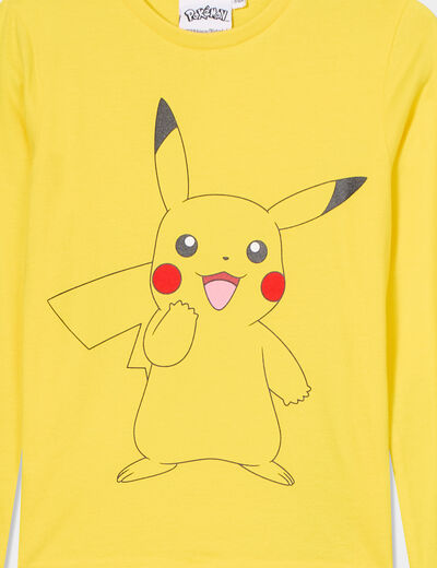 Ensemble pyjama pantalon Pokémon Pikachu jaune garçon