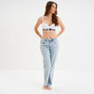 Soutien-gorge triangle microfibre blanc femme