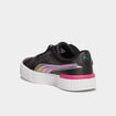 Tennis basses à lacets Puma Carina noir fille