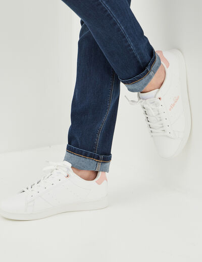 Tennis à lacets Ellesse blanc femme