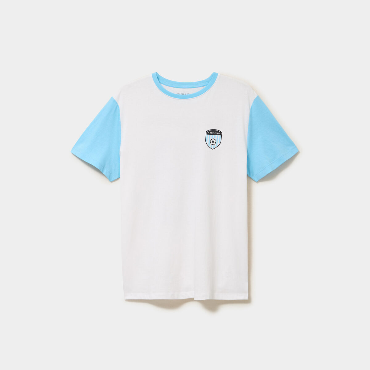 T-shirt maillot de football Argentine blanc mixte
