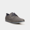 Derbies texturées à lacets gris homme