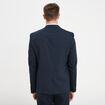 Veste de costume droite ajust&eacute;e bleu marine homme