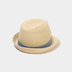 Chapeau de paille sable gar&ccedil;on