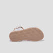 Sandales brides croisées en cuir Creeks multicolore fille