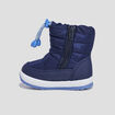 Bottes de neige cordon de resserrage bleu marine bébé garçon
