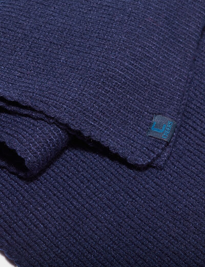 Écharpe Creeks bleu marine mixte