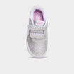 Baskets &agrave; scratchs et paillettes Puma gris argent fille