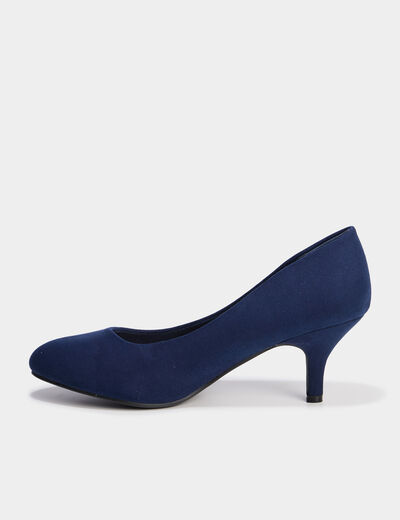 Escarpins à talons bleu marine femme