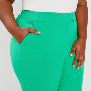 pantalon tailleur carotte vert menthe femmegt Pantalon tailleur carotte vert menthe femme grande taille