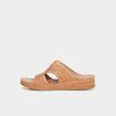 Mules semelle confort Confortissimo marron femme