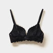 Lot 2 soutiens-gorge padd&eacute;s noir femme