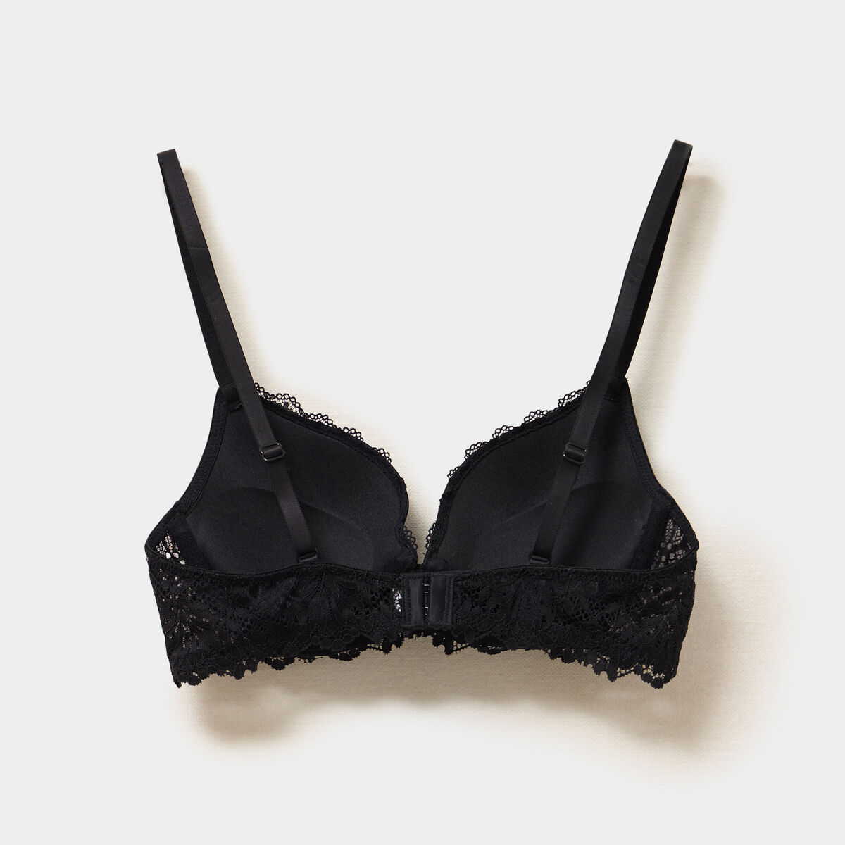 Lot 2 soutiens-gorge padd&eacute;s noir femme