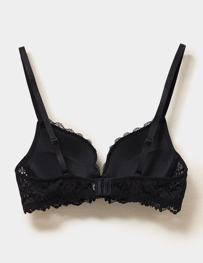 Lot 2 soutiens-gorge padd&eacute;s noir femme
