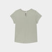 Lot de 3 t-shirts manches courtes coton blanc b&eacute;b&eacute; fille