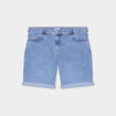 Short en jean large 5 poches denim double stone femme grande taille