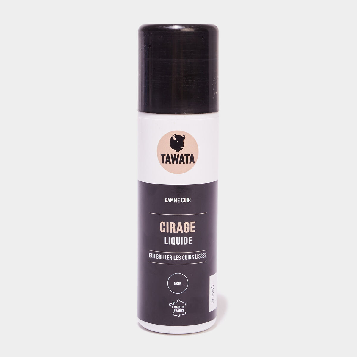 Cirage liquide pour cuir 75 ml Tawata noir mixte